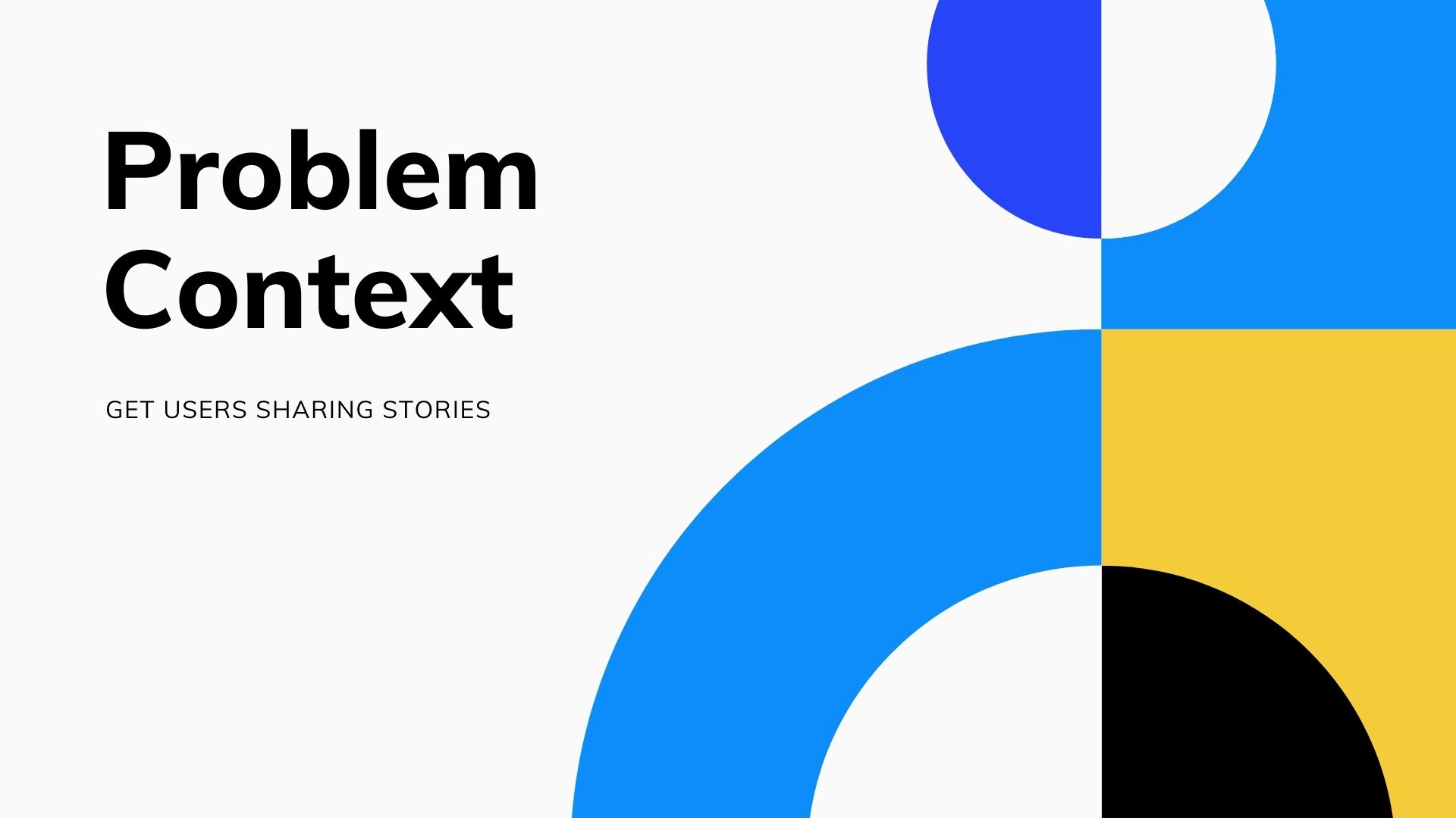 What is a Problem Context?